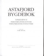 Astafjord bygdebok, Nøkkelbind