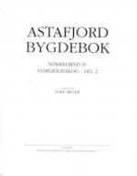 Astafjord bygdebok, Nøkkelbind