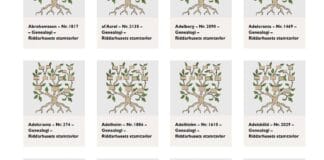 Riddarhuset publiserer alle adelsstamtavler i ny database
